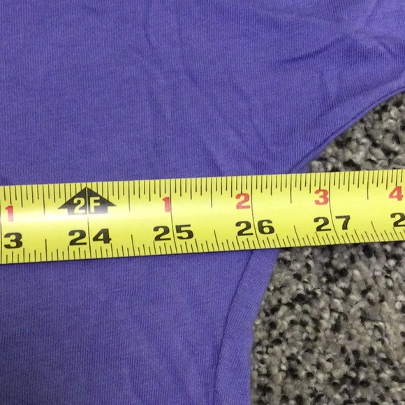 2X John Deere lilac purple tapered top - Picture 8 of 12